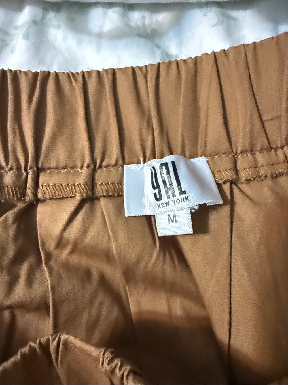 Women's Midi Skirt in Camel - Picture 3 of 3
